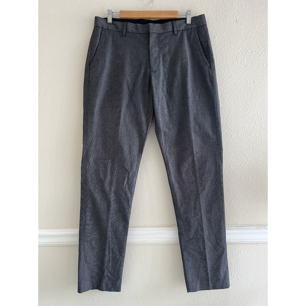 Bonobos Mens 33x32 Athletic Fit Weekday Warrior Dress Pants Tuesday Charcoal
